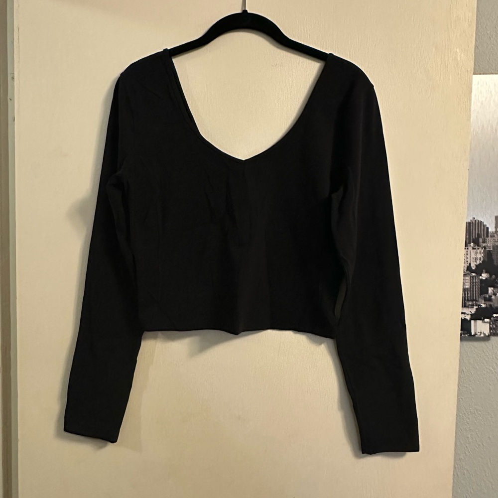 lululemon Align long sleeve Black Top